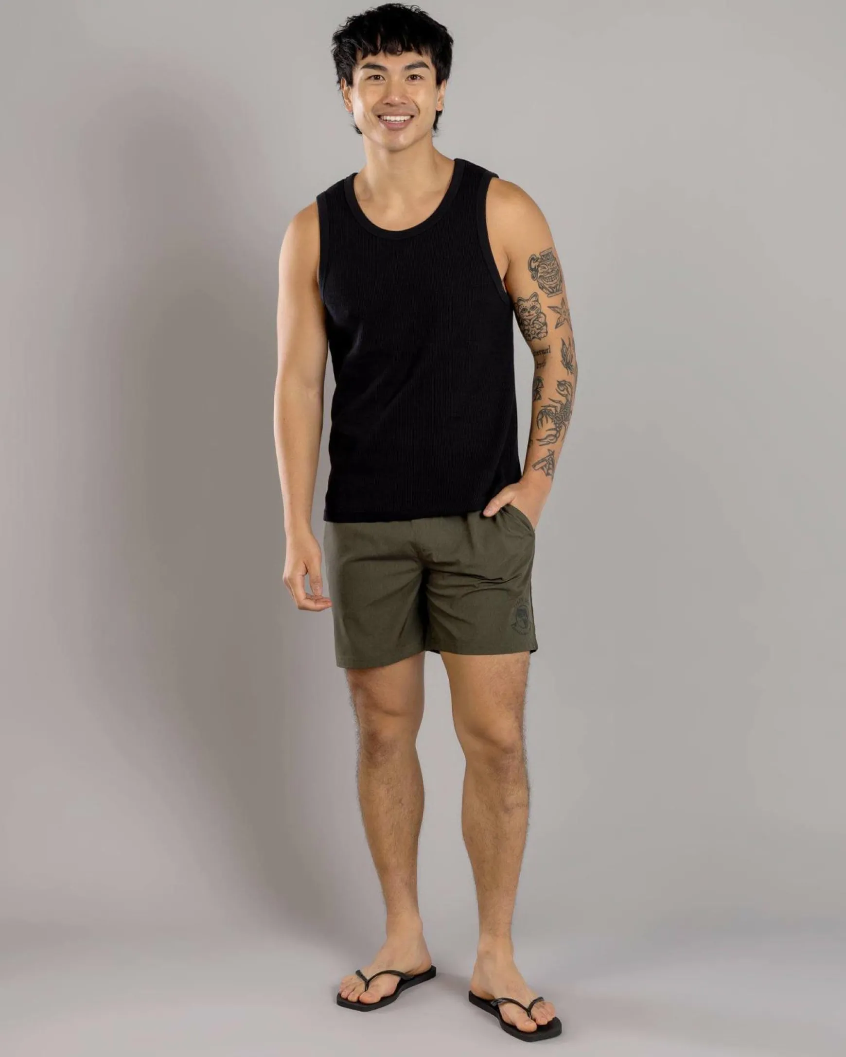 Whirlwind Elastic Waist Shorts