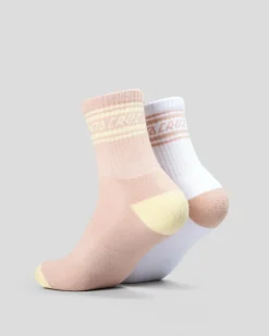 Women's Club Strip Mid Sock Pack