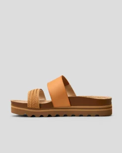 Womens Cushion Vista Hi Slide Sandals