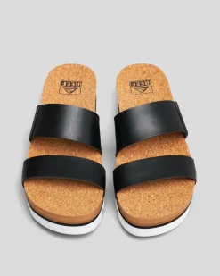 Womens Cushion Vista Hi Slide Sandals