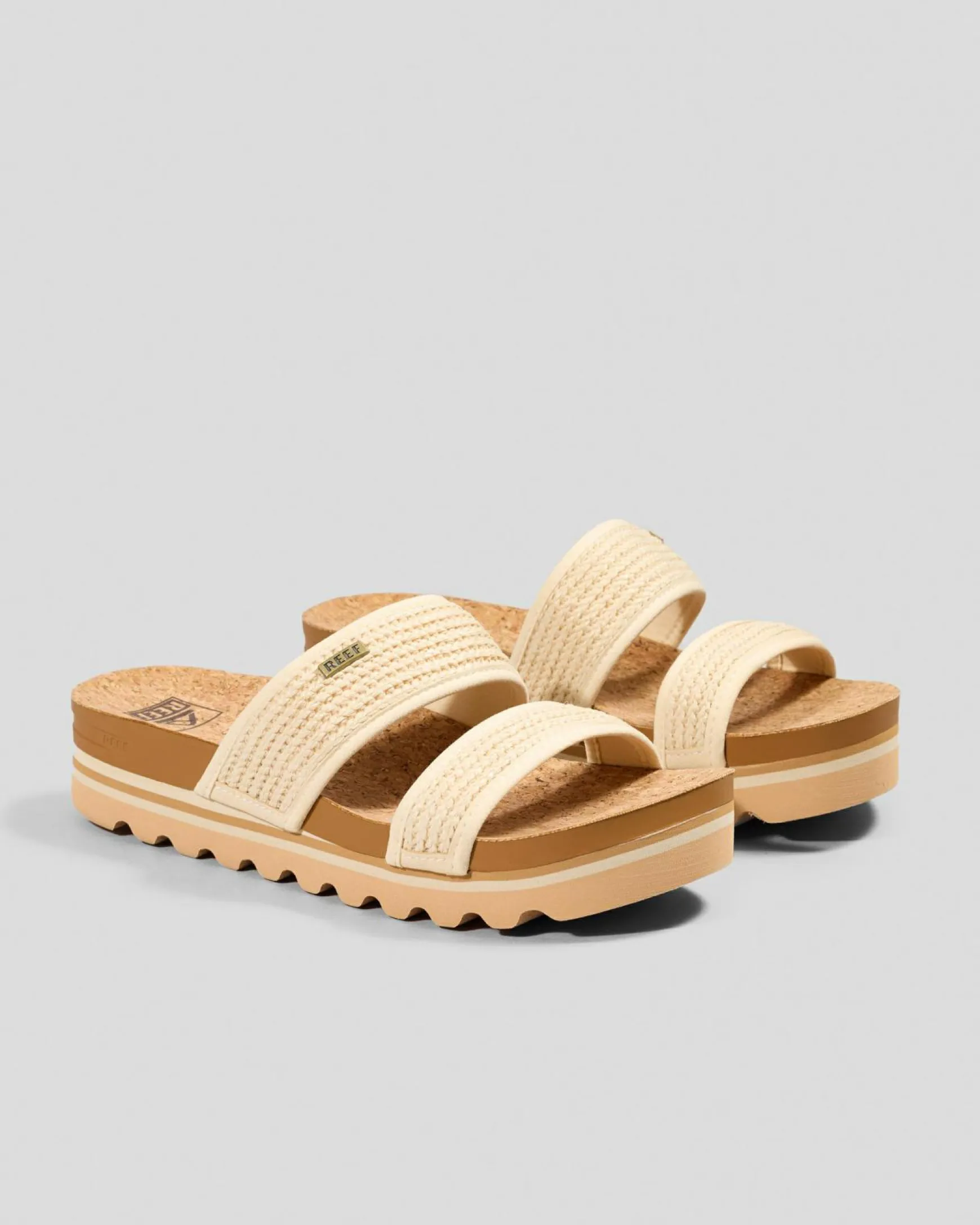 Womens Cushion Vista Hi Slide Sandals