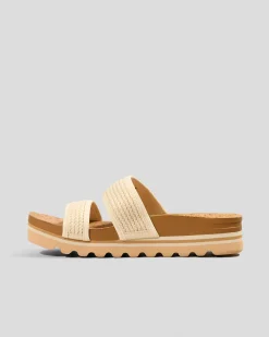 Womens Cushion Vista Hi Slide Sandals