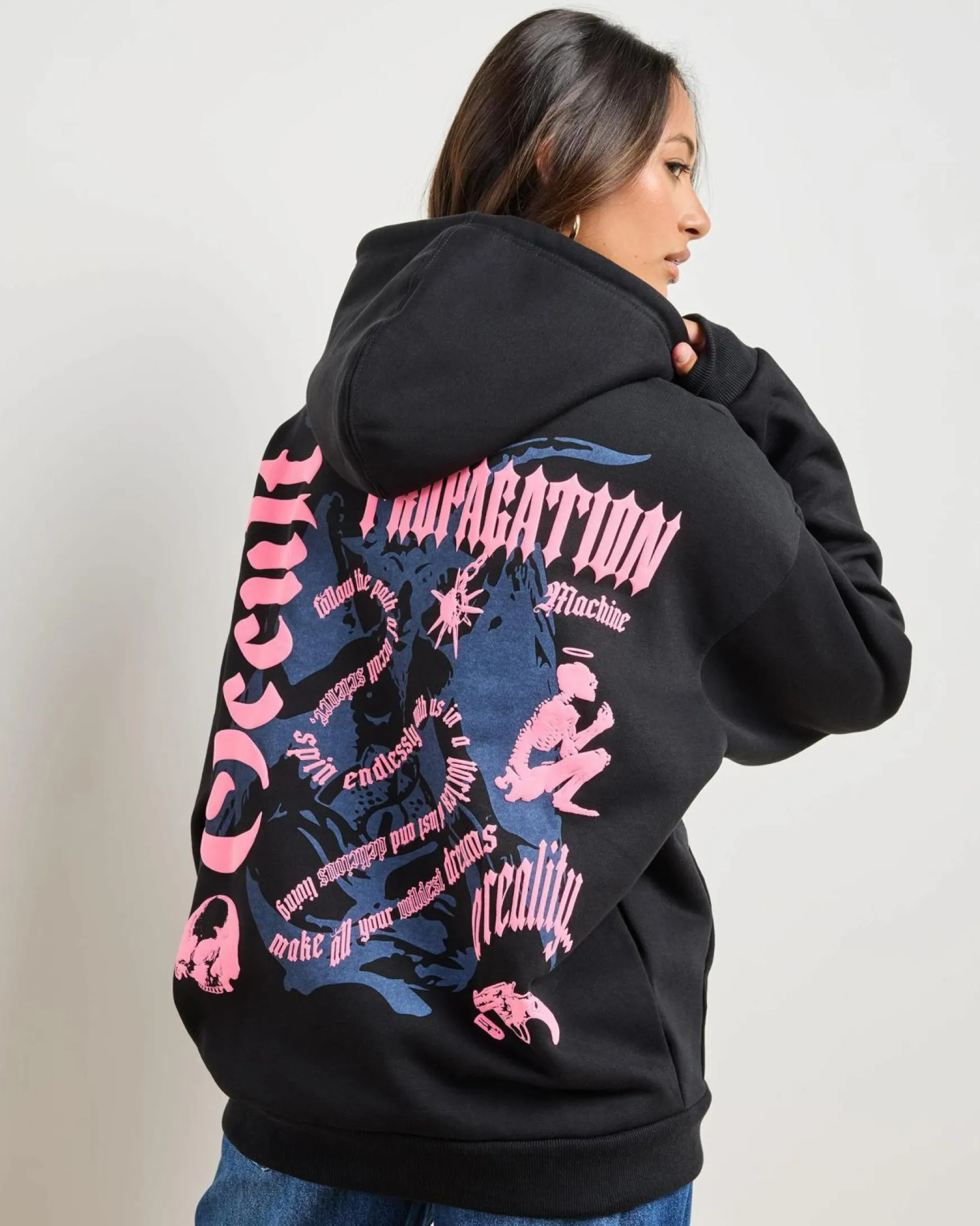 Women's Occult Oversized Hoodie