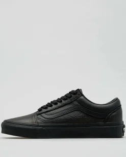 Womens Old Skool Leather Shoes