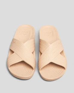 Womens Reef Water X Slide Sandals
