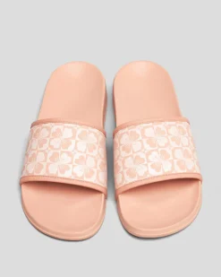 Womens Roxy Slippy IV Slide Sandals