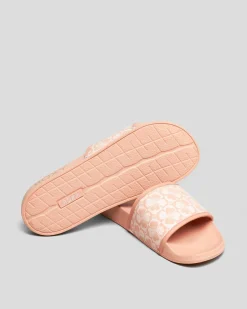 Womens Roxy Slippy IV Slide Sandals