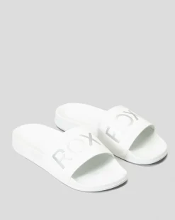 Womens Roxy Slippy Slide Sandals