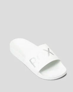 Womens Roxy Slippy Slide Sandals