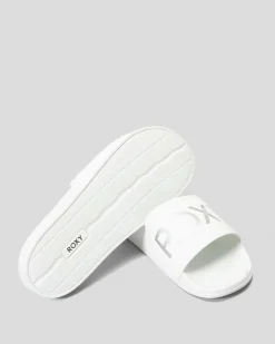 Womens Roxy Slippy Slide Sandals