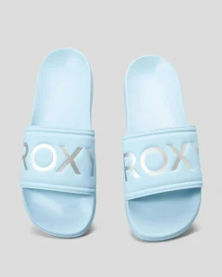 Womens Roxy Slippy Slide Sandals