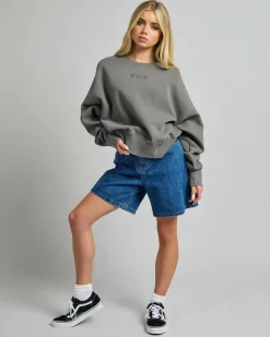 Wordmark OV Fleece Crew Sweatshirt