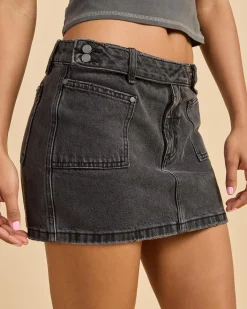 Wyatt Denim Skirt