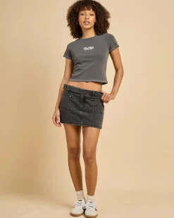 Wyatt Denim Skirt
