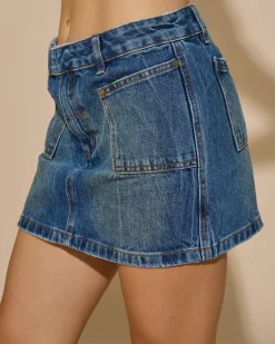 Wyatt Denim Skirt