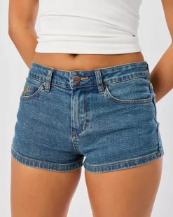 Y2K Crush Micro Denim Shorts