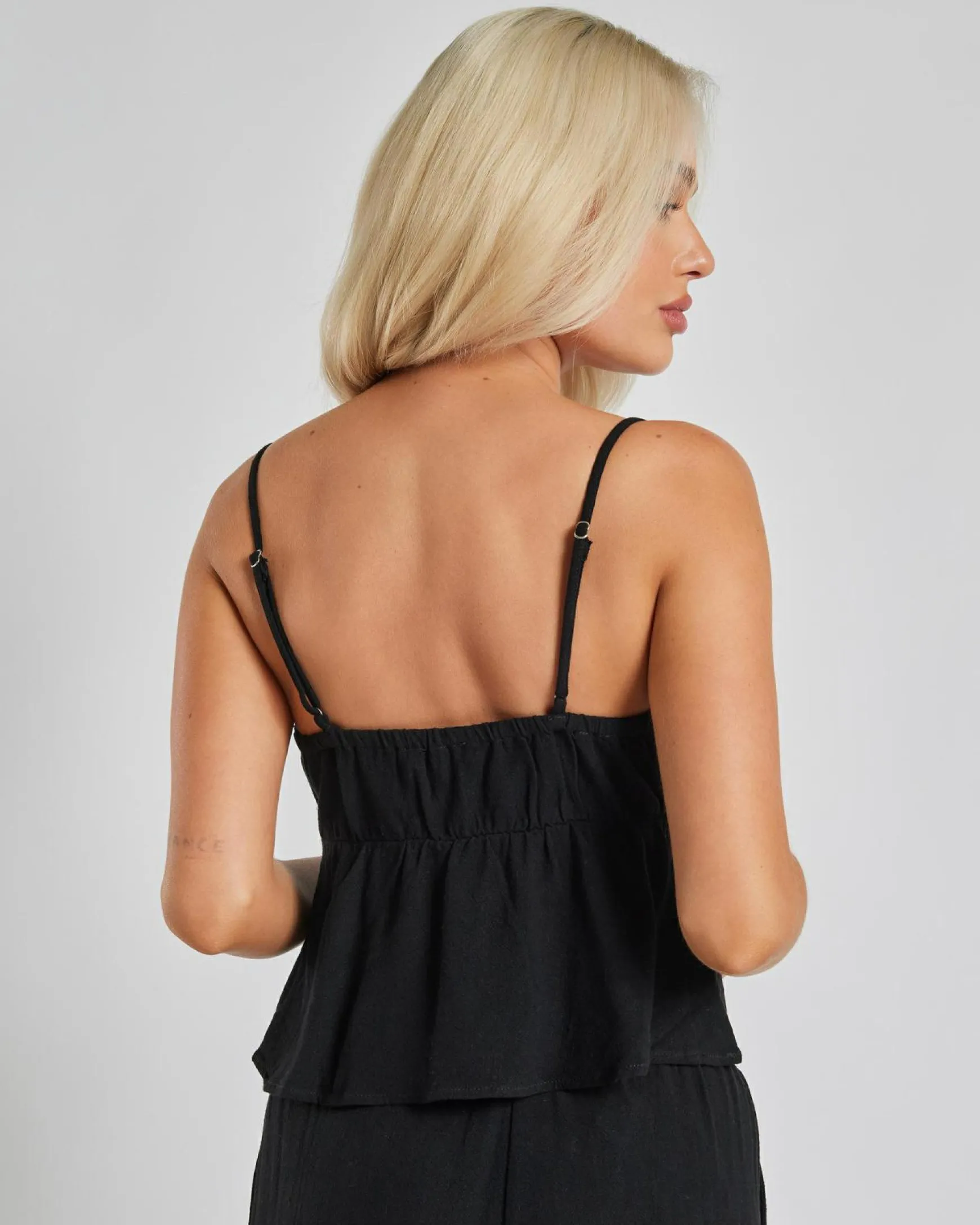 Zelm Dallis Tie Front Top