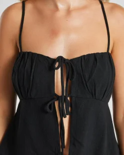 Zelm Dallis Tie Front Top