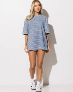 Zuri Oversize Stripe T-shirt